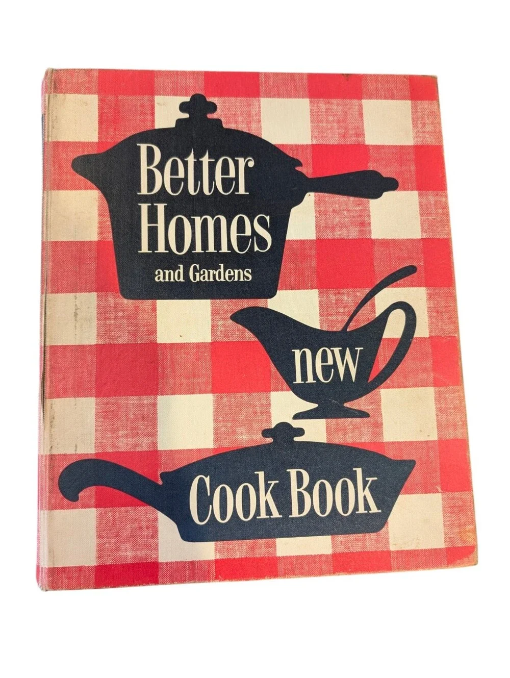Vintage 1953 Hardbound Better Homes And Gardens New Cookbook.
